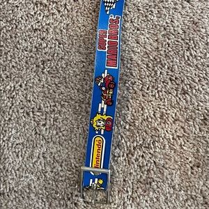 80s Mario Kids Belt Vintage Mario Brothers Made in USA by Lee Leather
